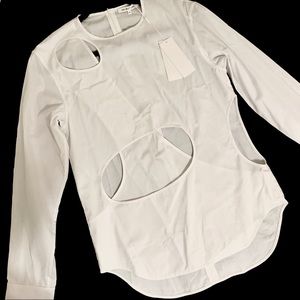 Helmut Lang cutout shirt BNWT